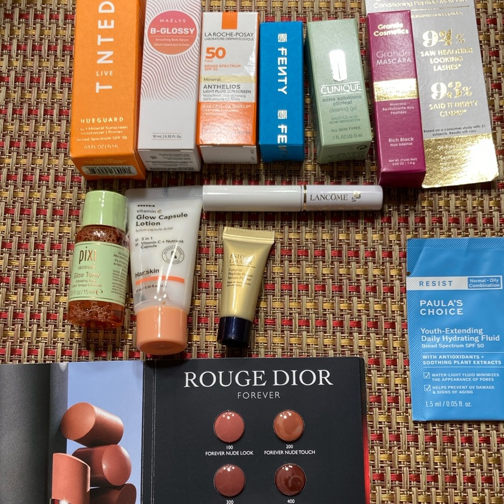 Beauty Product Bundle with Lancome and Dior